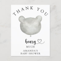 Merci beary beaucoup