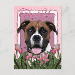 Carte Postale Merci - Boxer - Vindy