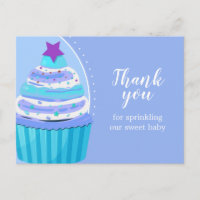 Merci Cupcake Baby shower d'arrosage pour bébé