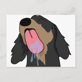 Carte Postale Merci Dachshund