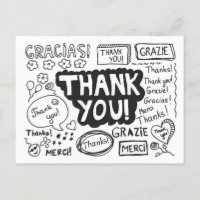 Merci dans différentes langues