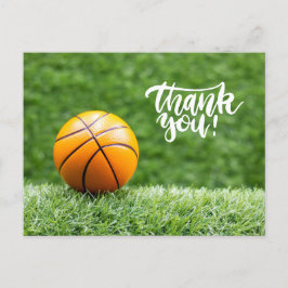 Carte Postale Merci de basket-ball