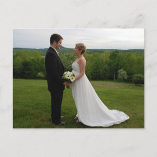 Carte Postale Merci de mariage