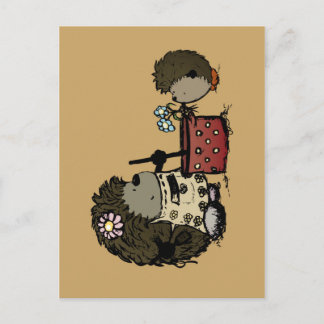 Carte Postale Merci de me nourrir maman