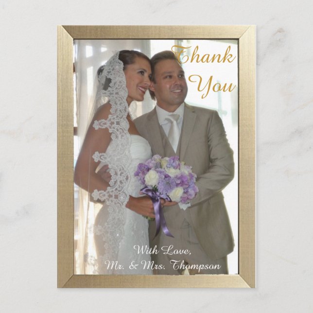 Carte postale Merci de Noël blanc (Devant)