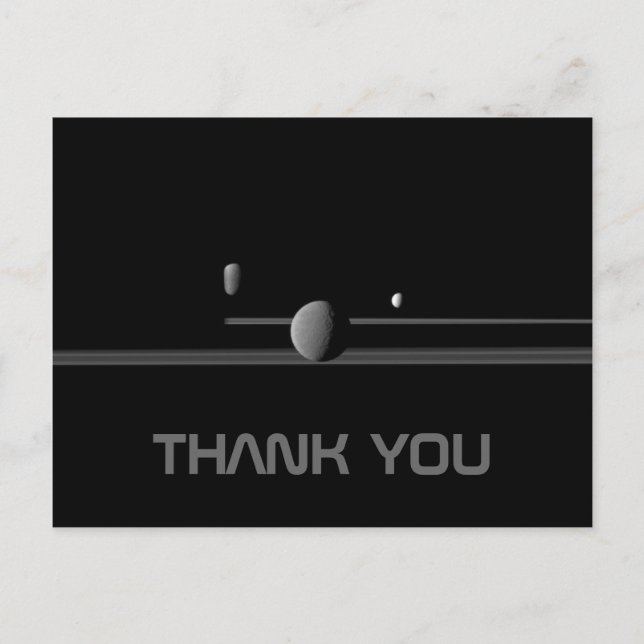 Carte postale Merci de Saturne (Devant)