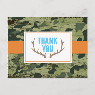 Carte postale Merci Deer Antlers