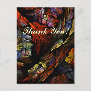 Carte postale Merci d'harmonie couleur