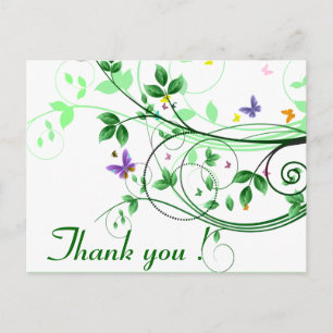 Carte Postale Merci du printemps
