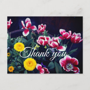 Carte postale Merci Fleurs de printemps #4
