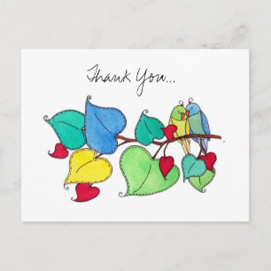 Carte Postale Merci Inséparable