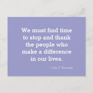 Carte postale Merci Inspiration