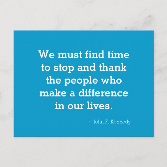 Carte postale Merci Inspiration (Devant)