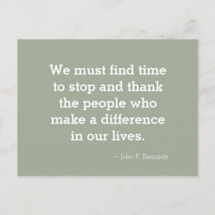 Carte postale Merci Inspiration