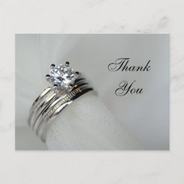 Carte Postale Merci mariage