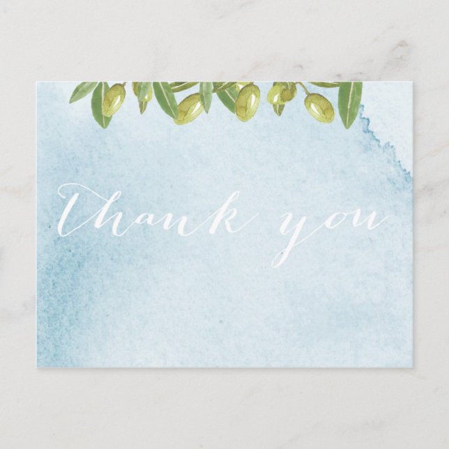 Carte Postale Merci Mariage toscan Bevenuti Italia (Devant)