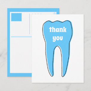 Carte Postale MERCI oddrex dent