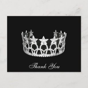 Carte postale Merci Pageant Crown