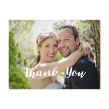 Merci photo Mariage tendance Horizontal