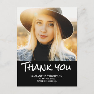 Carte postale Merci photo moderne 2023