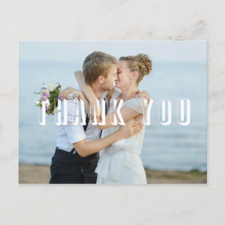 Carte Postale Merci Photocard