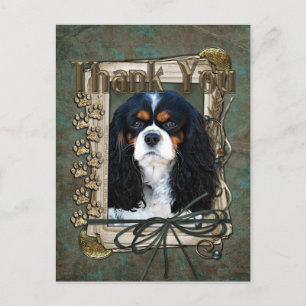 Carte Postale Merci - Poches de pierre - Cavalier
