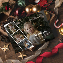 Merci pour les enfants photo Noël vacances