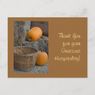 Carte Postale Merci pour votre Gracious Hospitality !