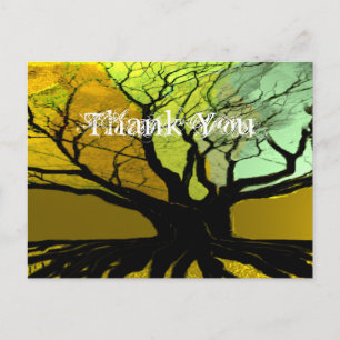 Carte Postale Merci - Racines -