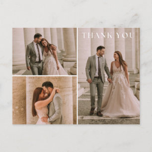 Carte Postale Merci simple 3 Mariage photo