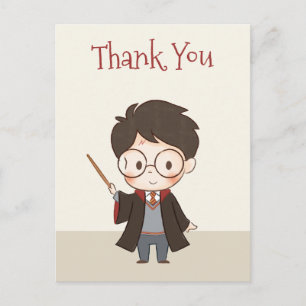 Carte Postale Merci simple Harry Potter