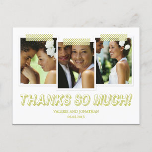 Carte postale Merci Snapshots Funky