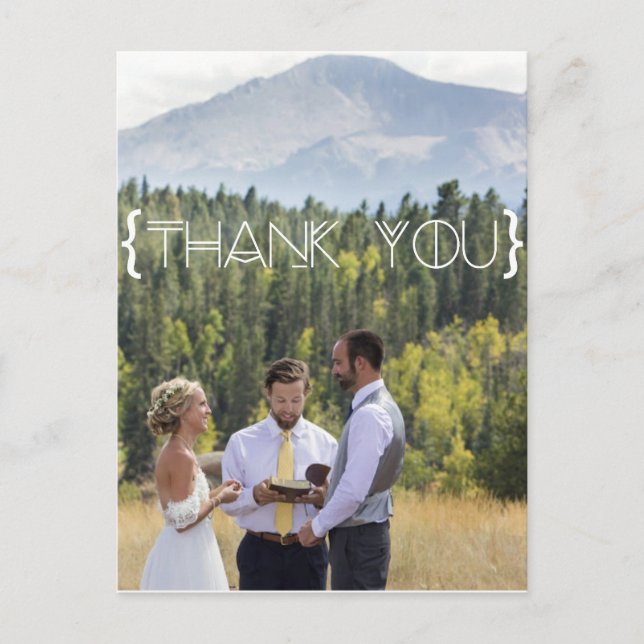 Carte postale Merci tribal de Bohême (Devant)