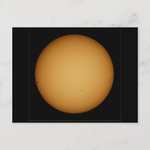 Carte Postale Mercure en transit à travers le soleil