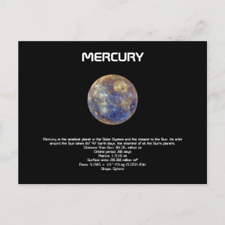 Carte postale Mercury