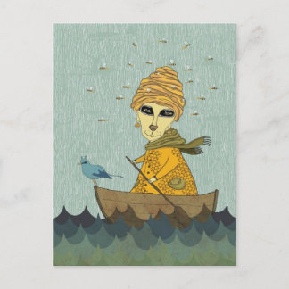 Carte Postale Mère des abeilles