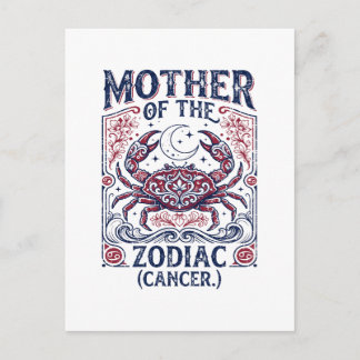 Carte Postale Mère du zodiaque Cancer Nouveauté
