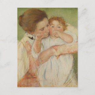 Carte Postale Mère et enfant, 1897