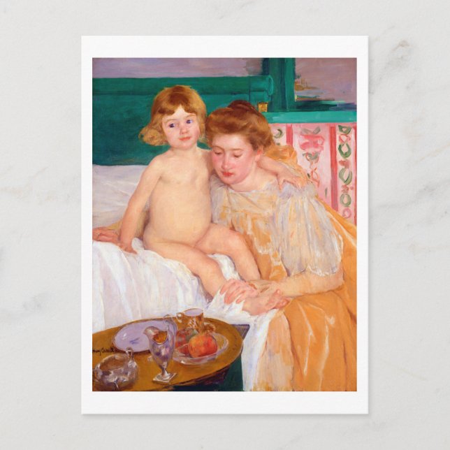 Carte Postale Mère et enfant, Mary Cassatt (Devant)