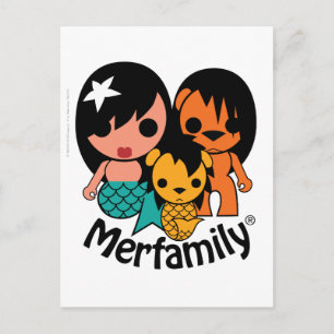 Carte Postale Merfamily SINGAPOUR