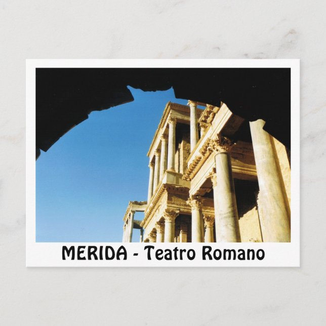 Carte Postale MERIDA - Teatro Romano (Devant)
