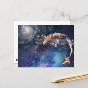 Carte Postale Mermaid Milkyway
