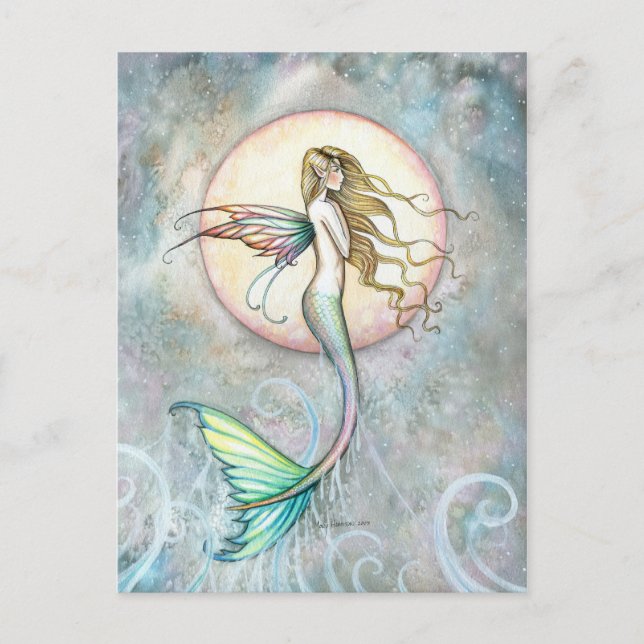 Carte postale Mermaid par Molly Harrison (Devant)