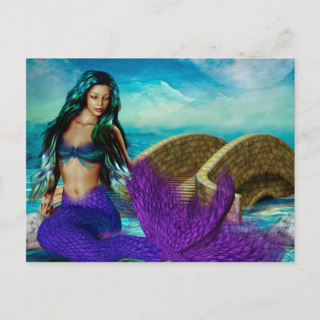 Carte Postale Mermaid Série saisonnière "McBeth" HITER (Devant)