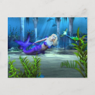 Carte postale Mermaid's At Play