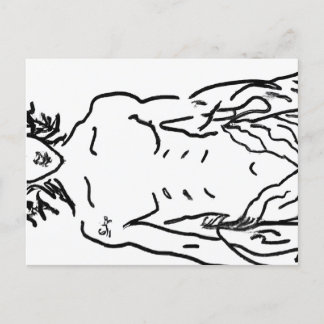 Carte Postale Merman