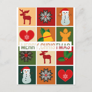 Carte Postale Merry christmas