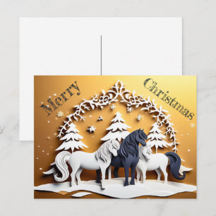 Carte Postale Merry Christmas