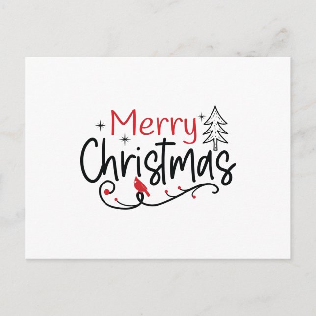 Carte Postale Merry Christmas Magic (Devant)