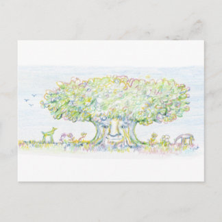 Carte Postale Merveilleux arbre